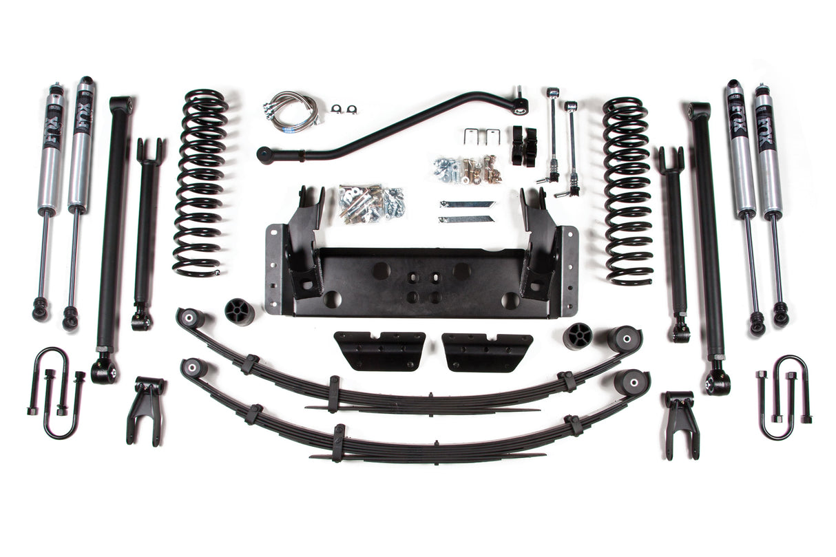 4.5 Inch Lift Kit - Long Arm - Jeep Cherokee XJ (84-01) BDS Suspension Suspension Lift Kit  AXOPROS