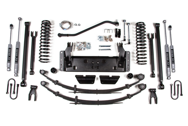4.5 Inch Lift Kit - Long Arm - Jeep Cherokee XJ (84-01) BDS Suspension Suspension Lift Kit  AXOPROS