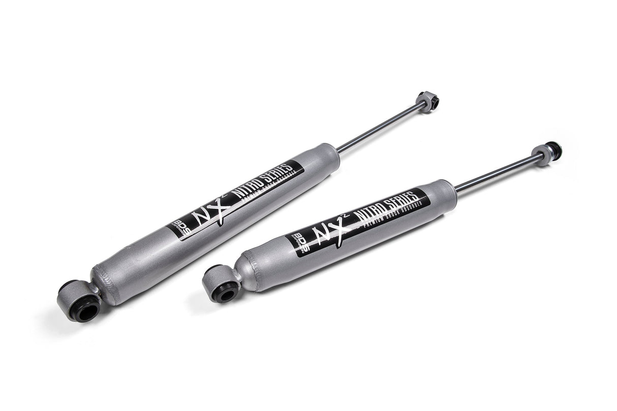 Dual Steering Stabilizer Kit W/ NX2 Shocks - Dodge Ram 1500 (06-12) 4WD BDS Suspension Steering Stabilizer Hardware Kit  AXOPROS