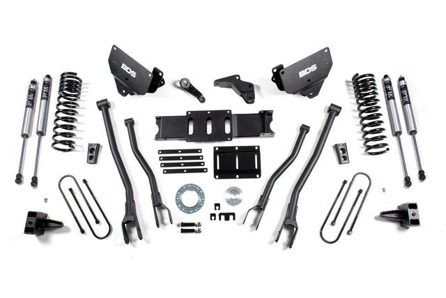 6 Inch Lift Kit W/ 4-Link - Ram 3500 (13-18) 4WD - Diesel BDS Suspension Suspension Lift Kit  AXOPROS