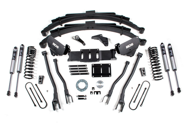 5.5 Inch Lift Kit W/ 4-Link - Ram 3500 (13-18) 4WD - Gas BDS Suspension Suspension Lift Kit  AXOPROS