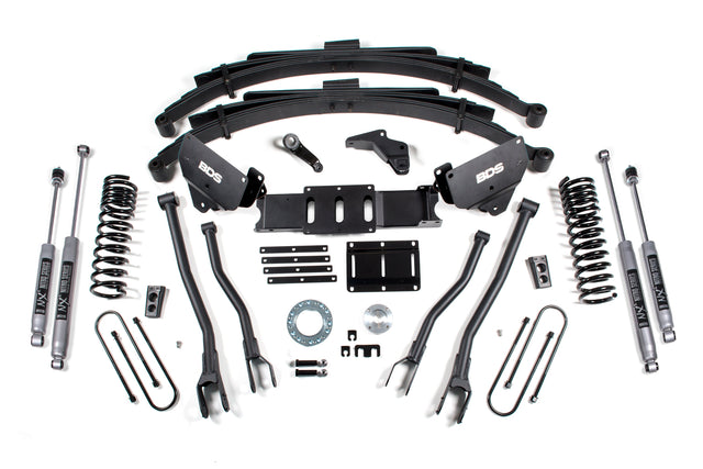 5.5 Inch Lift Kit W/ 4-Link - Ram 3500 (13-18) 4WD - Gas BDS Suspension Suspension Lift Kit  AXOPROS