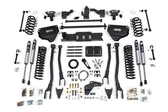 8 Inch Lift Kit W/ 4-Link - Ram 2500 (14-18) 4WD - Diesel BDS Suspension Suspension Lift Kit  AXOPROS