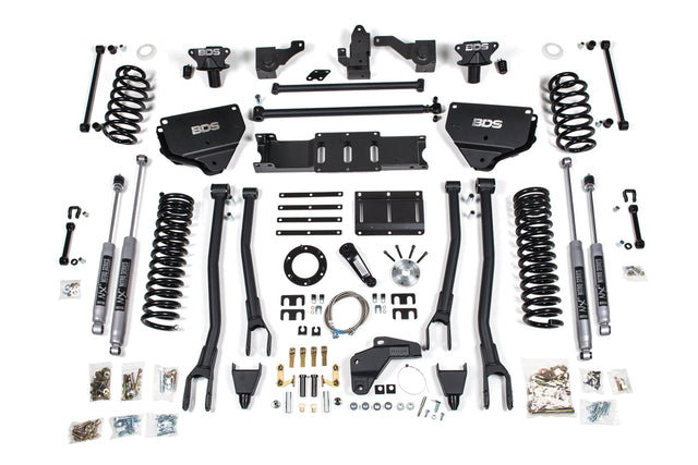 8 Inch Lift Kit W/ 4-Link - Ram 2500 (14-18) 4WD - Diesel BDS Suspension Suspension Lift Kit  AXOPROS
