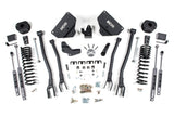 4 Inch Lift Kit W/ 4-Link - Ram 2500 W/ Rear Air Ride (14-18) 4WD - Diesel BDS Suspension Suspension Lift Kit  AXOPROS