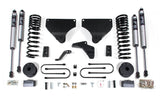 4 Inch Lift Kit - Ram 3500 W/ Rear Air Ride (13-18) 4WD - Gas BDS Suspension Suspension Lift Kit  AXOPROS