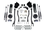 4 Inch Lift Kit W/ 4-Link - Ram 3500 W/ Rear Air Ride (13-18) 4WD - Gas BDS Suspension Suspension Lift Kit  AXOPROS