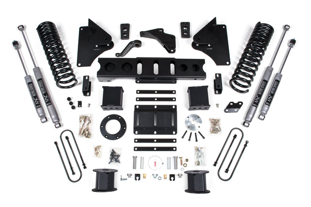 6 Inch Lift Kit - Ram 3500 W/ Rear Air Ride (13-18) 4WD - Diesel BDS Suspension Suspension Lift Kit  AXOPROS