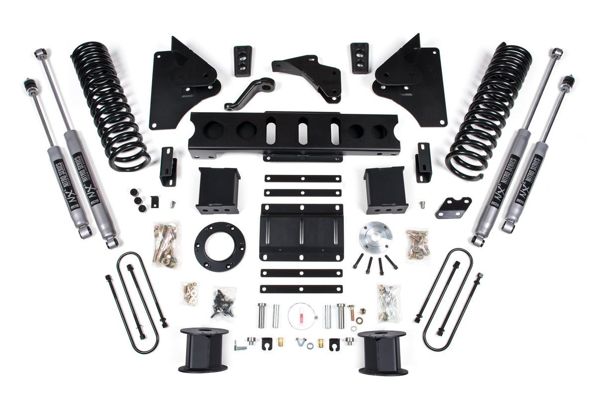 6 Inch Lift Kit - Ram 3500 W/ Rear Air Ride (13-18) 4WD - Diesel BDS Suspension Suspension Lift Kit  AXOPROS
