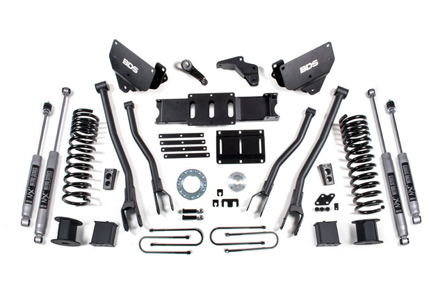 6 Inch Lift Kit W/ 4-Link - Ram 3500 W/ Rear Air Ride (13-18) 4WD - Diesel BDS Suspension Suspension Lift Kit  AXOPROS