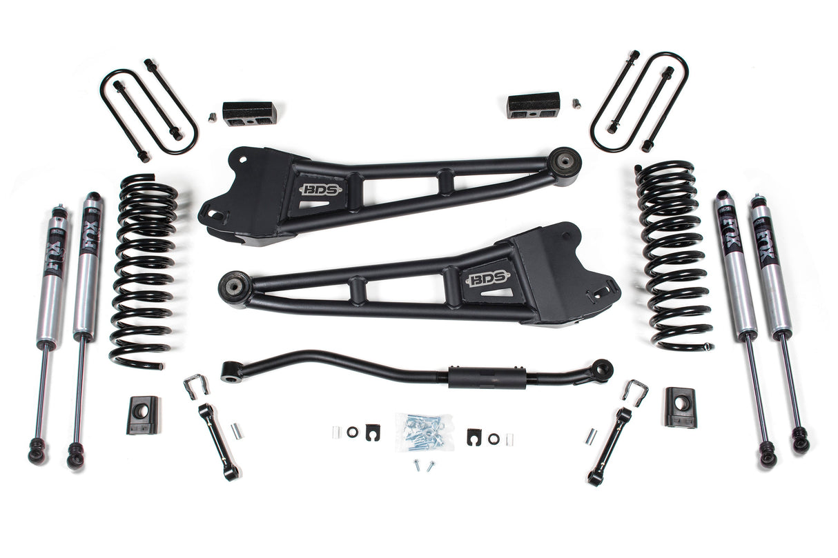 3 Inch Lift Kit W/ Radius Arm - Ram 3500 (19-24) 4WD - Diesel BDS Suspension Suspension Lift Kit  AXOPROS