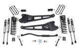 3 Inch Lift Kit W/ Radius Arm - Ram 3500 (19-24) 4WD - Diesel BDS Suspension Suspension Lift Kit  AXOPROS