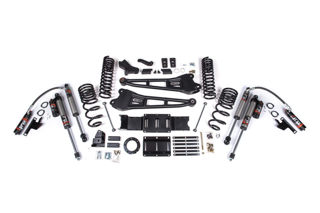 4 Inch Lift Kit W/ Radius Arm - 3 Inch Rear Block - Ram 3500 (19-24) 4WD - Diesel BDS Suspension Suspension Lift Kit  AXOPROS