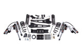 4 Inch Lift Kit W/ Radius Arm - 3 Inch Rear Block - Ram 3500 (19-24) 4WD - Diesel BDS Suspension Suspension Lift Kit  AXOPROS