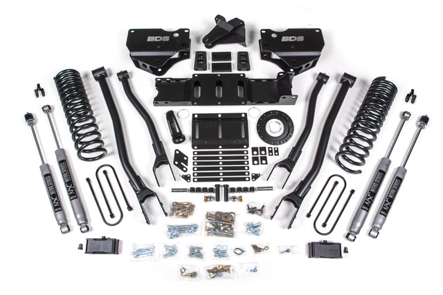 4 Inch Lift Kit W/ 4-Link - Ram 3500 (19-24) 4WD - Diesel BDS Suspension Suspension Lift Kit  AXOPROS