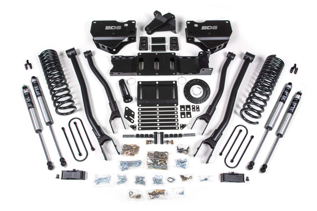 4 Inch Lift Kit W/ 4-Link - Ram 3500 (19-24) 4WD - Diesel BDS Suspension Suspension Lift Kit  AXOPROS