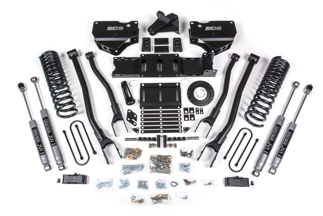 4 Inch Lift Kit W/ 4-Link - Ram 3500 (19-24) 4WD - Diesel BDS Suspension Suspension Lift Kit  AXOPROS