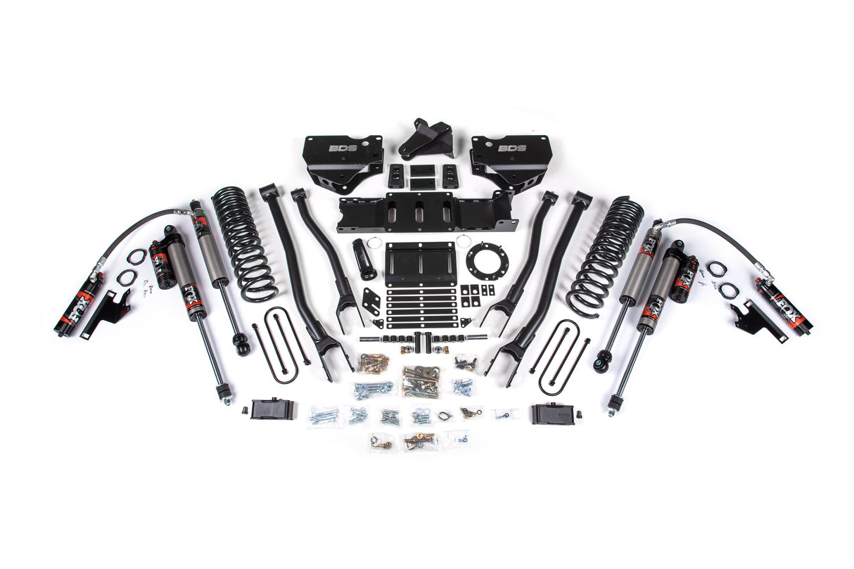 4 Inch Lift Kit W/ 4-Link - Ram 3500 (19-23) 4WD - Gas BDS Suspension Suspension Lift Kit  AXOPROS
