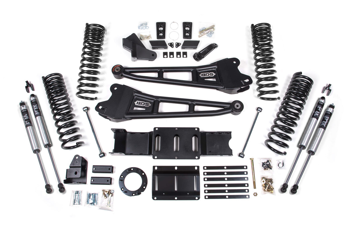 6 Inch Lift Kit W/ Radius Arm - Ram 2500 (19-24) 4WD - Diesel BDS Suspension Suspension Lift Kit  AXOPROS