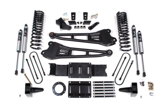 6 Inch Lift Kit W/ Radius Arm - Ram 3500 (19-24) 4WD - Diesel BDS Suspension Suspension Lift Kit  AXOPROS
