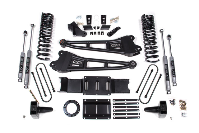 6 Inch Lift Kit W/ Radius Arm - Ram 3500 (19-24) 4WD - Diesel BDS Suspension Suspension Lift Kit  AXOPROS