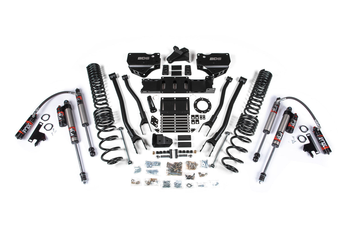 6 Inch Lift Kit W/ 4-Link - Ram 2500 (19-24) 4WD - Diesel BDS Suspension Suspension Lift Kit  AXOPROS