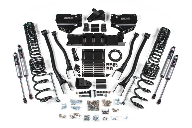 5.5 Inch Lift Kit W/ 4-Link - Ram 2500 (19-24) 4WD - Gas BDS Suspension Suspension Lift Kit  AXOPROS
