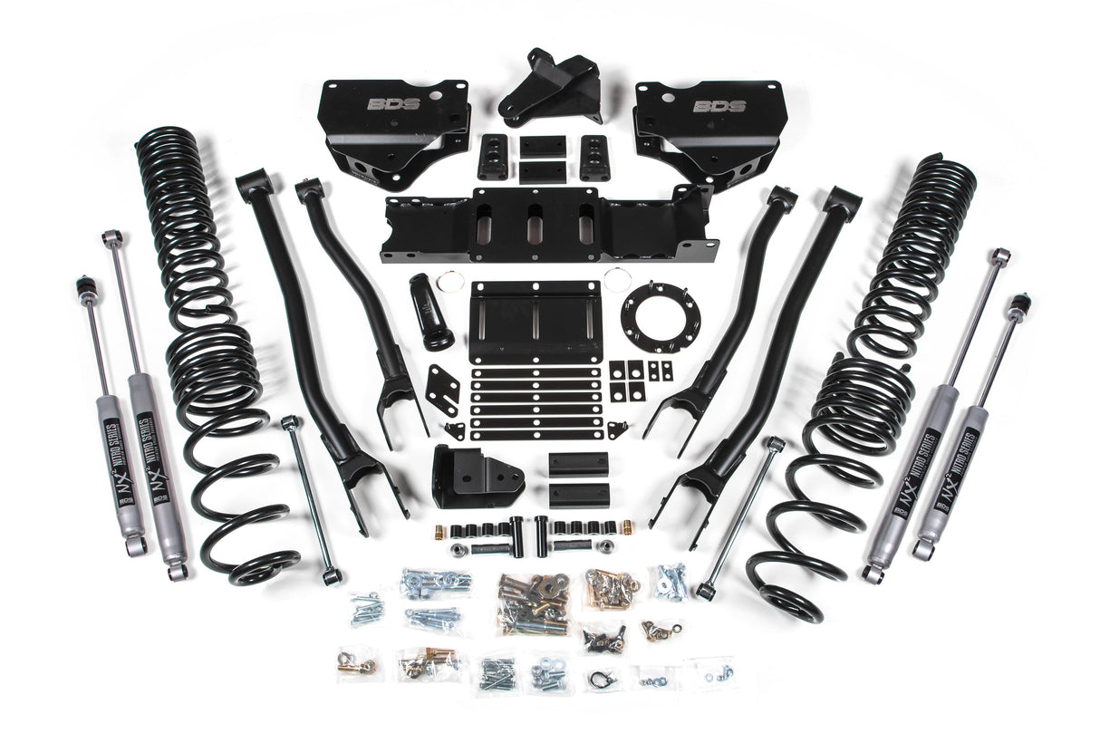 5.5 Inch Lift Kit W/ 4-Link - Ram 2500 (19-24) 4WD - Gas BDS Suspension Suspension Lift Kit  AXOPROS