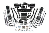 5.5 Inch Lift Kit W/ 4-Link - Ram 2500 (19-24) 4WD - Gas BDS Suspension Suspension Lift Kit  AXOPROS