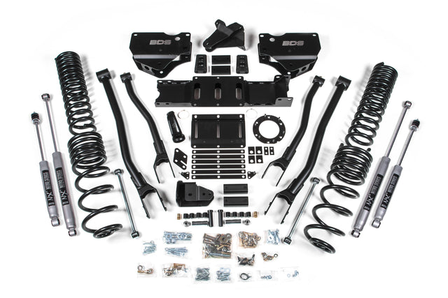 5.5 Inch Lift Kit W/ 4-Link - Ram 2500 (19-24) 4WD - Gas BDS Suspension Suspension Lift Kit  AXOPROS