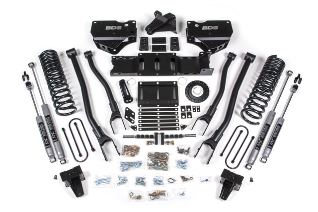 6 Inch Lift Kit W/ 4-Link - Ram 3500 (19-24) 4WD - Diesel BDS Suspension Suspension Lift Kit  AXOPROS