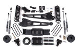 6 Inch Lift Kit W/ Radius Arm - Ram 3500 W/ Rear Air Ride (19-24) 4WD - Diesel BDS Suspension Suspension Lift Kit  AXOPROS