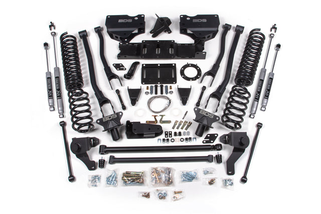8 Inch Lift Kit W/ 4-Link - Ram 2500 (19-24) 4WD - Diesel BDS Suspension Suspension Lift Kit  AXOPROS