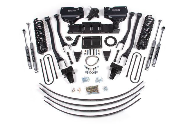 8 Inch Lift Kit W/ 4-Link - Ram 3500 (19-24) 4WD - Diesel BDS Suspension Suspension Lift Kit  AXOPROS