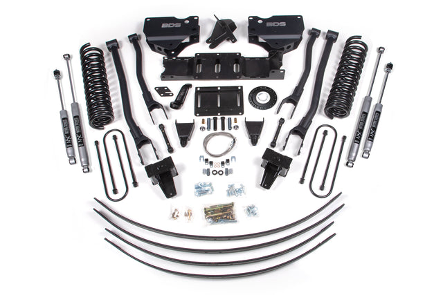 8 Inch Lift Kit W/ 4-Link - Ram 3500 (19-24) 4WD - Diesel BDS Suspension Suspension Lift Kit  AXOPROS
