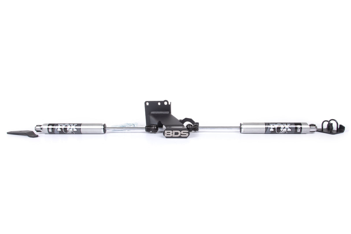 Dual Steering Stabilizer Kit W/ FOX 2.0 Performance Shocks - T-Style Steering - Ram 2500 (14-18) And 3500 (13-18) 4WD BDS Suspension Steering Stabilizer Hardware Kit  AXOPROS