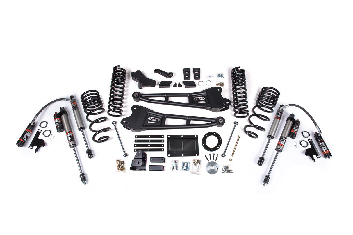 6 Inch Lift Kit W/ Radius Arm - Ram 2500 (14-18) 4WD - Diesel BDS Suspension Suspension Lift Kit  AXOPROS