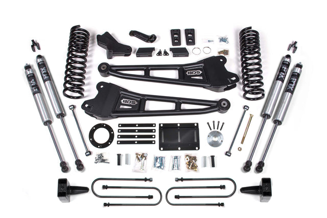 6 Inch Lift Kit W/ Radius Arm - Ram 3500 (13-18) 4WD - Diesel BDS Suspension Suspension Lift Kit  AXOPROS