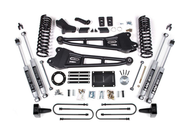 6 Inch Lift Kit W/ Radius Arm - Ram 3500 (13-18) 4WD - Diesel BDS Suspension Suspension Lift Kit  AXOPROS