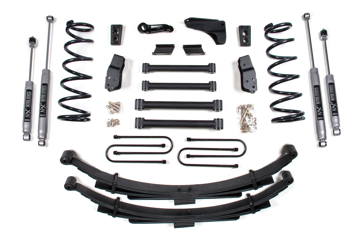 6 Inch Lift Kit - Dodge Ram 2500 (09-13) 4WD - Gas BDS Suspension Suspension Lift Kit  AXOPROS