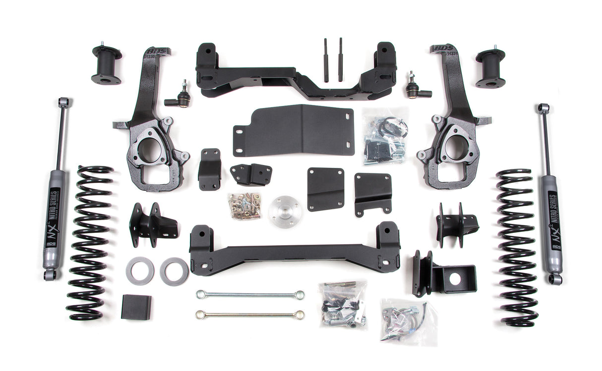 4 Inch Lift Kit - Dodge Ram 1500 (2012) 4WD BDS Suspension Suspension Lift Kit  AXOPROS