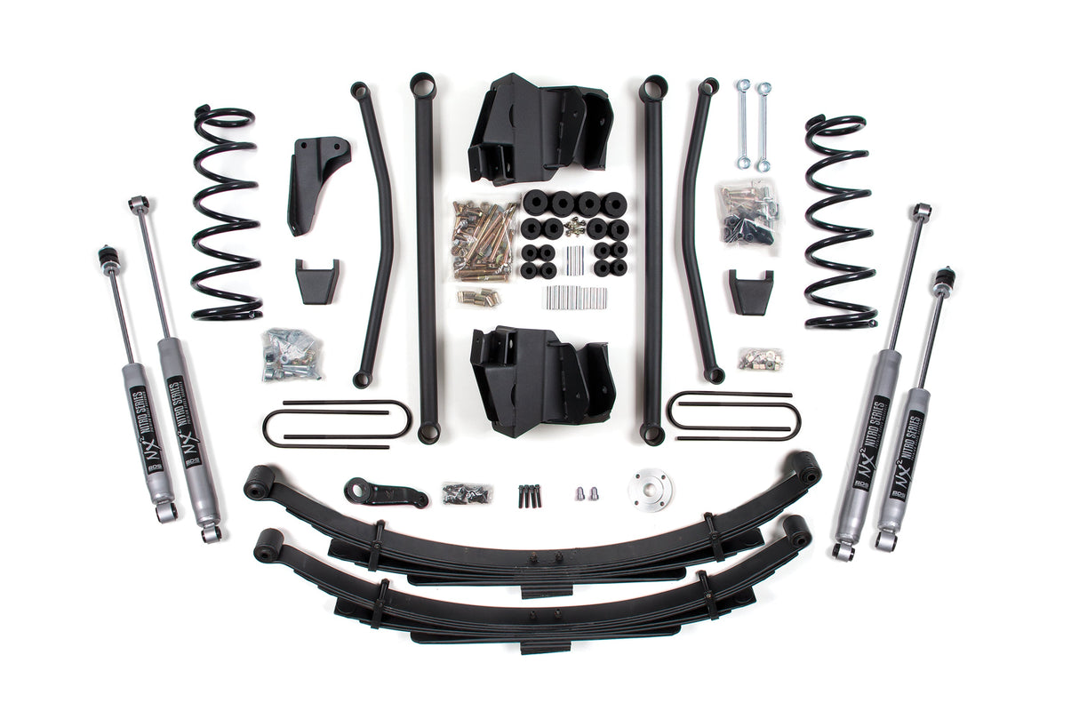 6 Inch Lift Kit - Long Arm - Dodge Ram 2500/3500 (2008) 4WD - Diesel BDS Suspension Suspension Lift Kit  AXOPROS