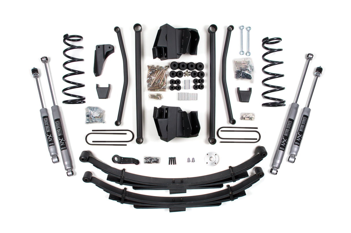 8 Inch Lift Kit - Long Arm - Dodge Ram 2500/3500 (03-07) 4WD - Diesel BDS Suspension Suspension Lift Kit  AXOPROS