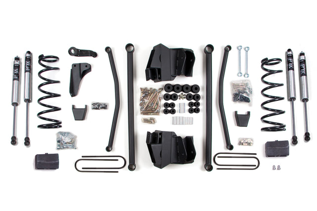 4 Inch Lift Kit - Long Arm - Dodge Ram 2500 Power Wagon (2008) 4WD - Gas BDS Suspension Suspension Lift Kit  AXOPROS