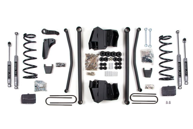 4 Inch Lift Kit - Long Arm - Dodge Ram 2500 Power Wagon (05-07) 4WD - Gas BDS Suspension Suspension Lift Kit  AXOPROS