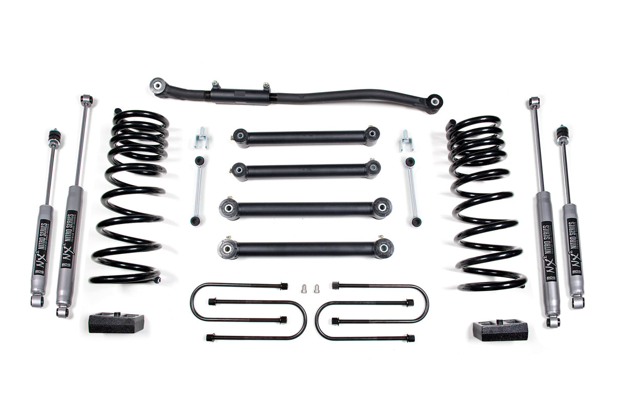 3 Inch Lift Kit - Dodge Ram 2500 (03-13) & 3500 (03-12) 4WD - Diesel BDS Suspension Suspension Lift Kit  AXOPROS