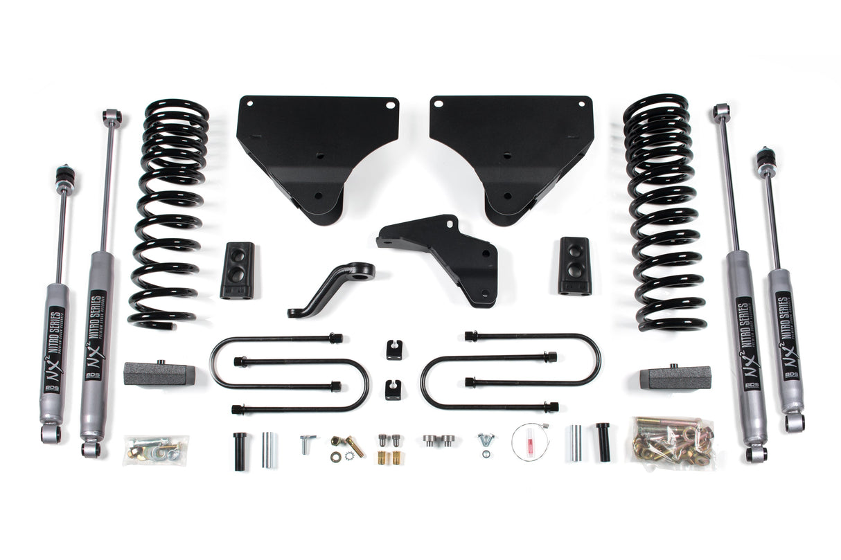 4 Inch Lift Kit - Ram 3500 (13-18) 4WD - Diesel BDS Suspension Suspension Lift Kit  AXOPROS