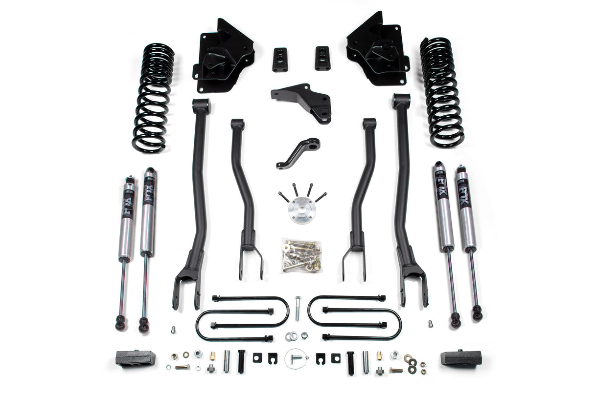 4 Inch Lift Kit W/ 4-Link - Ram 3500 (13-18) 4WD - Diesel BDS Suspension Suspension Lift Kit  AXOPROS