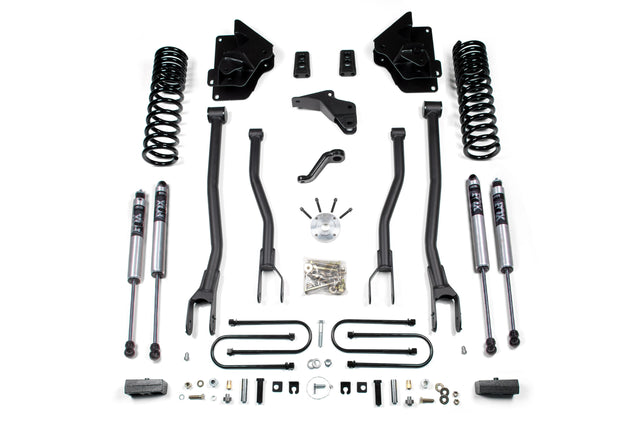 4 Inch Lift Kit W/ 4-Link - Ram 3500 (13-18) 4WD - Diesel BDS Suspension Suspension Lift Kit  AXOPROS