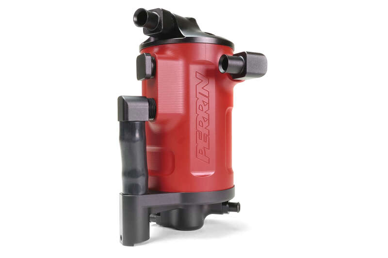 Perrin Performance PERRIN 20-25 Subaru Outback XT & Legacy XT Air Oil Separator - Red Oil Separators aftermarket performance part